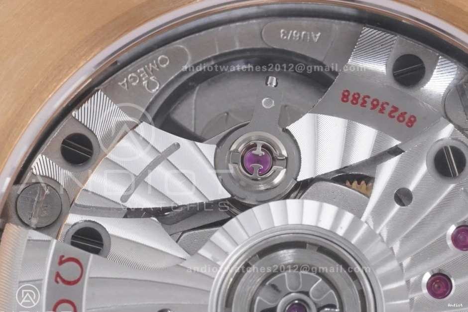 300M A8806 1:1 VSF on Diver Bracelet Gold Mesh Edition Seamaster Dial Best Rose Black 1224